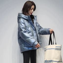 Short Down cotton Jacket For women's Winter 2026 New Glossy Fashion Loose Thick Coat Female Casual Cotton Hooded Parka Jackets