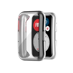 TPU Soft Protective Cover For Huawei Watch Fit Case Full Screen Protector Shell Bumper Plated Classic Cases For Huawei Watch Fit