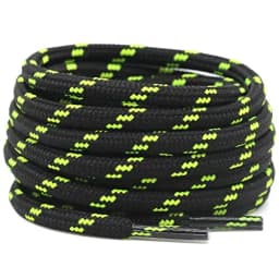2 Pairs Heavy Duty Work Boots Shoelaces 4.5mm Diameter Round German Training Hiking Shoe Laces for Men And Women