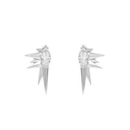 CRMYA Unique gold-plated CZ Stud Earrings For Women Cubic Zirconia Pendientes Boho Luxury Fashion Jewelry