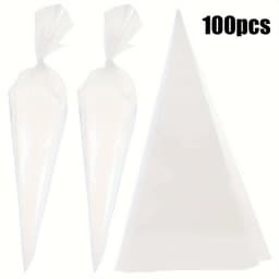 100pcs/20pcs Tile Grout Masonry Mortar Bag with Molded in Tip Tear Puncture Resistant Heavy Duty,Grout Bag for Tile Installation