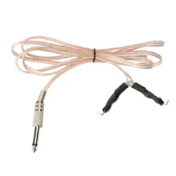 High Quality Tattoo Machine Clip Cord RCA/DC Plug For Tattoo Power Supply Pedal Hook Line Audio Cable Permanent Makeup Accessory