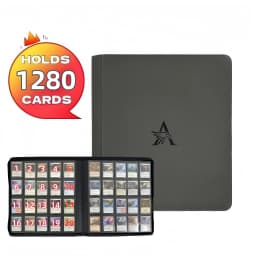 Premium 20 Pocket Card Binder –1280 Collection Binder Folder Card Album Card Holder Fit for TCG & Sports Cards. Collector's Drea
