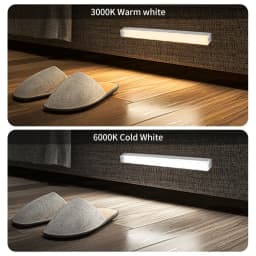 Motion Sensor LED Cabinet Light USB Rechargeable Wireless Induction Night Light Kitchen Wardrobe Staircase Hallway Backlight