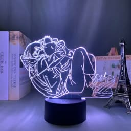 3d Led Lamp Anime Chainsaw Man for Bedroom Decoration Nightlight Kids Birthday Gift Manga Chainsaw Man Led Night Light Bedside