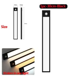 LED Under Cabinet Lights Motion Sensor Led Lamp Wireless Rechargeable Night Light for Bedroom Kitchen Cabinet Indoor Lighting