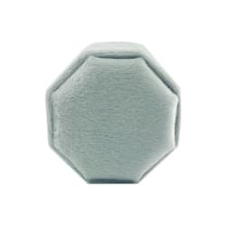Velvet Ring Box Round Octagonal Ring Box Manufacturers Wholesale Box Proposal Three Rings Box Can Print Logo