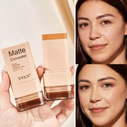 Eraser Concealer Double-Head Foundation Stick, Nine-color Waterproof Non-Gluggy Solid Foundation Cream