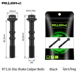 RISK Ultralight Bicycle Oil Disc Screw Titanium Alloy Retainer Pin Bleed Nipple Compression Nut XT Bike Accessories