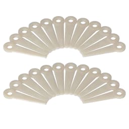 Plastic Cutter Blades Lawn Mower Head Blade Replacement 4111‑007‑1001 for Mower Blade Replacement