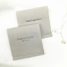 100pcs Microfiber Velvet Jewelry Presents Bag Custom Logo Earrings Ring Necklace Bracelet Tarot Storage Bags Wedding Gift Pouch