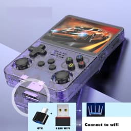 BOYHOM R36S WiFi Upgrade Kit RTL8188FTV Chip USB Dongle Type-C OTG for R36H R36 Plus Portable Console Netplay Online Gift