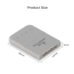 BlueRetro 1PC/2PC 4M Memory Card For PS1 Save Game Card For PlayStation1 PS One Game Consoles Data Saving Progress Memory Card