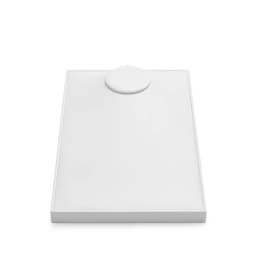 Oirlv Jewelry Display Tray White Ring Earring Display Jewelry Tray Leather Jewelry Trays Bangle Bracelet Necklace Display Trays