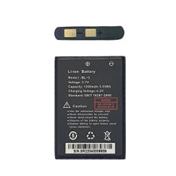 2pcs For Baofeng UV-3R Walkie Talkie Battery 1500mAh for BF-UV3R Two Way Radio Accessories UV 3R Radio Extra Battery Model BL-3
