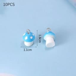 10pcs Resin Imitation Strawberry Shape Charms For DIY Key Chain Necklace Pendants Ornament Jewelry Making Accessories