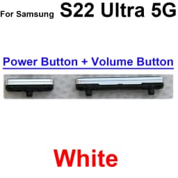 Volume Power Button For Samsung Galaxy S22 SM-S901B S22 Plus S906B S22 Ultra SM-S908B Volume Button Power On Off Side Key Part