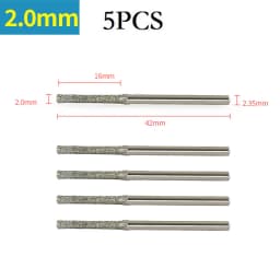 Drilling Jewelry Drilling Glass Diamond Coated Drill Bits Jewelry Drill Bits 1.0mm Head Diameter 1.2mm Head Diameter