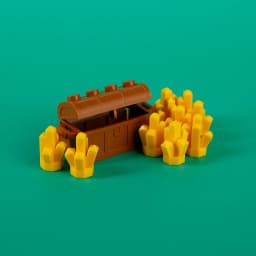 MOC ATM Games Machines Safe Figures Accessories Building Blocks Gold Egg Ore Diamond Deposit Bank Key Card Christmas Bricks Toys