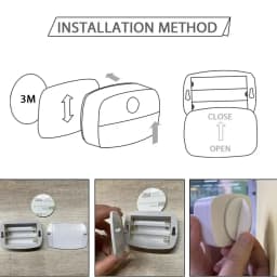 1-4PCS LED Night Light with Motion Sensor Cabinet Lamp Wireless Bedside Nightlight Battery Power,Bedroom Closet Stairs Lighting
