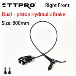 TTPRO MT200 Double Piston Hydraulic Disc Brake Set, Mountain Bike Hydraulic Disc Brake, MTB Hydraulic Brake