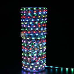 12V 4pin Data Return WS2811 WS2812 LED Seed Pixel String Lights Full Color Individually Addressable RGB for DIY Curtain Light