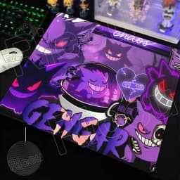 Gaming Small Mousepad Pokemon-Gengar Mouse Pad PC Gamer Desktop Decoration Pads Office Laptop Mouse Mat desk accessories Carpet