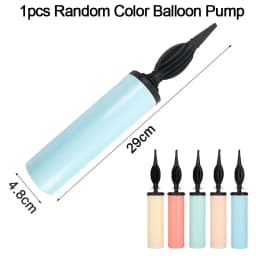 Hand Push Balloon Pump Foil Latex Air Balloon Inflatable Toy Ball Inflator Pump Wedding Birthday Party Decor Balloon Accessories