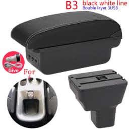For Nissan Kicks Armrest Box Car Storage Box Interior Details Special Retrofit Parts Center Car Accessories Arm 2016-2021