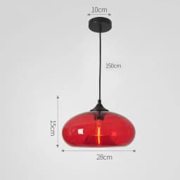 Modern Glass Pendant Lights for Restaurant Bar Shop Nordic Indoor Pendant Lamps Decoration Lighting Colorful Hanglamp