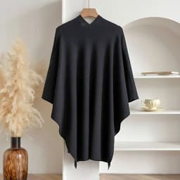 Women Poncho Winter Warm Solid Color Shawl Double Sided Designer Blanket Luxury Scarf Female Cloak Cashmere Pashmina Cape Stole