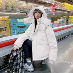 Women's Winter Parkas 2024 Design Sense Comfortable Loose Ladies Coat Temperament Fashion Warm Female Cotton-Padded Jacket