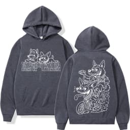 Rapper Lucho Rk La Pantera Ta Facil Album 2026 Tour Print Hoodie Men Women Gothic Punk Casual Sweatshirt Hip-hop Loose Pullover
