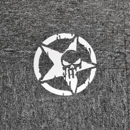 Car Stickers Skulls Five Pointed Stars Reflective Decals For Fuel Tank Tap Trunk Bumper Motorcycle Helmet Laptop iPhone