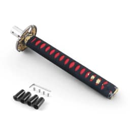 Universal 150MM/200MM/260MM JDM Katana Samurai Sword Shift Knob Shifter With Adapters Gear Shift knob