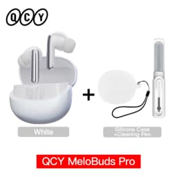 QCY MeloBuds Pro ANC Wireless Earphones 46dB Active Noise Cancellation Earbud Bluetooth 5.3 Hi-Res Audio with LDAC Headphones