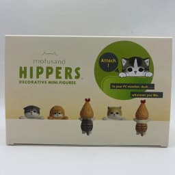 New Mofusand Hippers Lying Down Fried Shrimp Cat Blind Box Decorative Mini Figures Car Phone Ornament Toy Gift Cute Doll Model