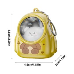 Animal Keychains Light up Animal in Backpack Key Ring with Light Led Light Keychain Purse & Backpack Keychain Hang Ornaments