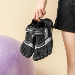 Mesh Five-Finger Athletic Shoes, Lightweight Design for Yoga, Functional Training & Indoor Adventures