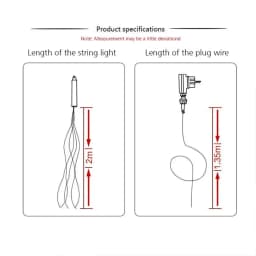 100-600 LED Copper Cable Fairy String Christmas Lights Waterfall Lights for Curtain Outdoor Tree Garlands Holiday Wedding Party