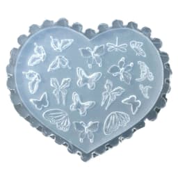 8 Styles 3D Butterfly Embossing Nail Art Silicone Mold DIY Star Flower Angle Wing Pattern Nail Art Combination Decorative Mould