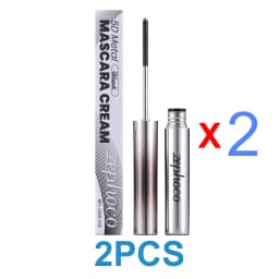 Black Mascara Volumizing Long Lasting Smudge Proof Waterproof Mascara Natural Curl Eyelash Lengthening Intense Black Eye Lash Makeup Daily Beauty Tool Cosmetic For All Day Wear