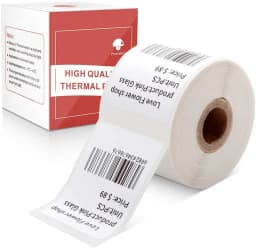 Phomemo Multi-Purpose Square Self-Adhesive Label for Phomemo M110/M200 Label Printer Width 20-50mm Labels/Roll
