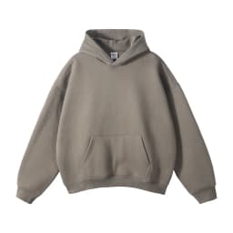 Winter Solid Color Hoodie Hip Hop Plush Hooded Sweatshirts Oversized Pullover Harajuku Custom Casual Hoodies Tracksuit Men Women