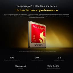 New POCO F9 Pro 5G Smartphone Global Version Snapdragon 8 Elite Gen 5 6.59" 185Hz display 200MP Camera 6330mAh 100W wired NFC