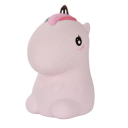 Touch Sensor Unicorn LED Night Lights USB Rechargeable Cartoon Night Lamp Silicone Children Kids Baby Gift Bedroom Bedside Lamp