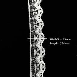5 Meters White & Black Lace Ribbon Assorted Floral Trims for Gift Wrapping Christmas Wedding Decor DIY Crafts Sewing Accessories