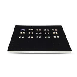 216 Holes Earrings Display Pad Studs Earrings Storage Jewelry Tray Inner Jewelry Box Insert Pad DIY Sponge Mat 33.5*22.5*1cm
