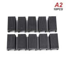 10Pcs Durable U Shaped Chair Leg Pad Useful Non-slip Tube Caps Anti-front Tilt Damper Stool Pipe Clamp Glides Floor Protector
