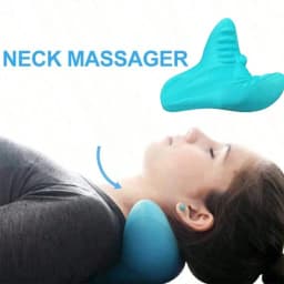 1pc Neck Massager Deep Kneading Relaxation Massager, Portable For Home And Travel